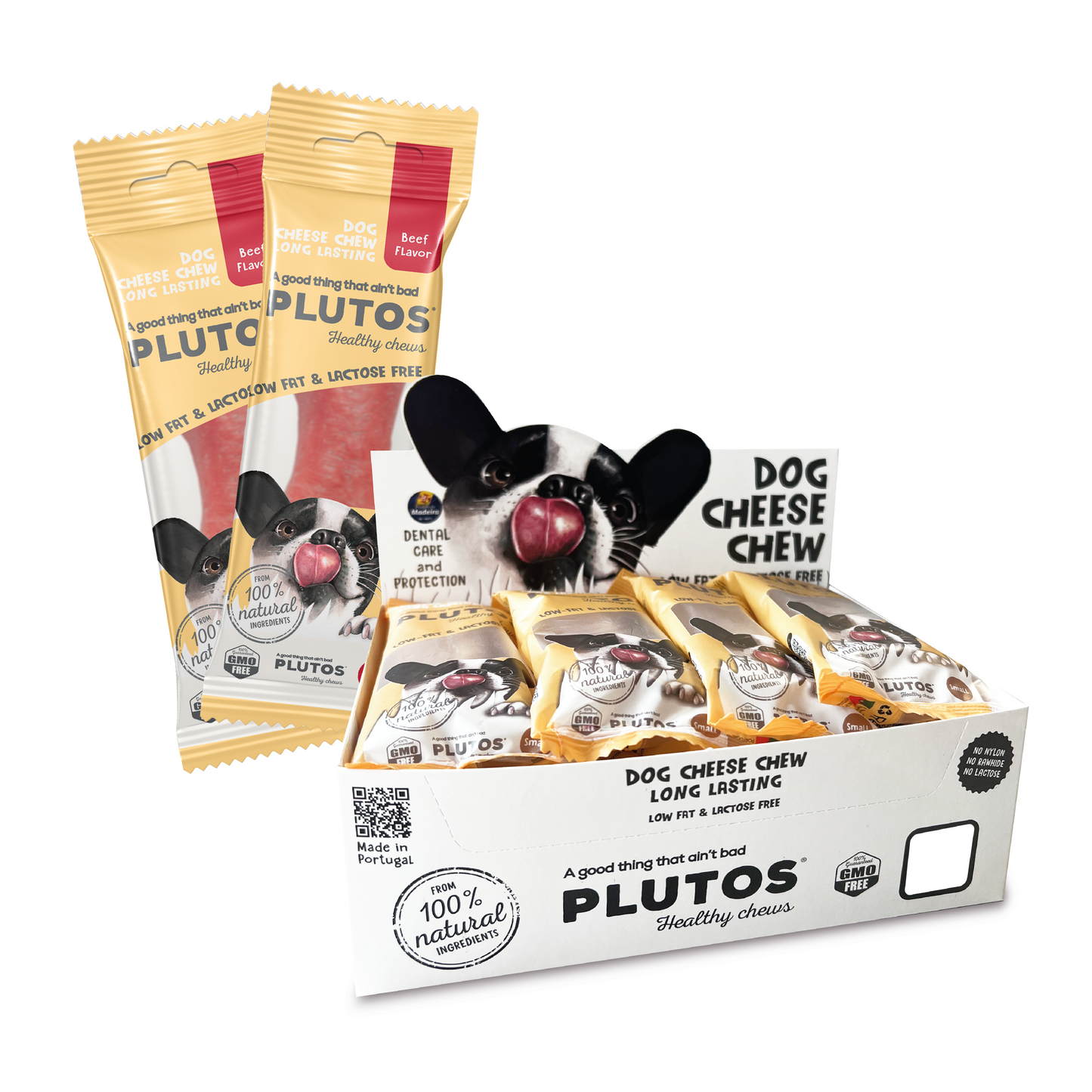 Plutos Dog Cheese Chew | Box Small, Medium, Large & Extra Large