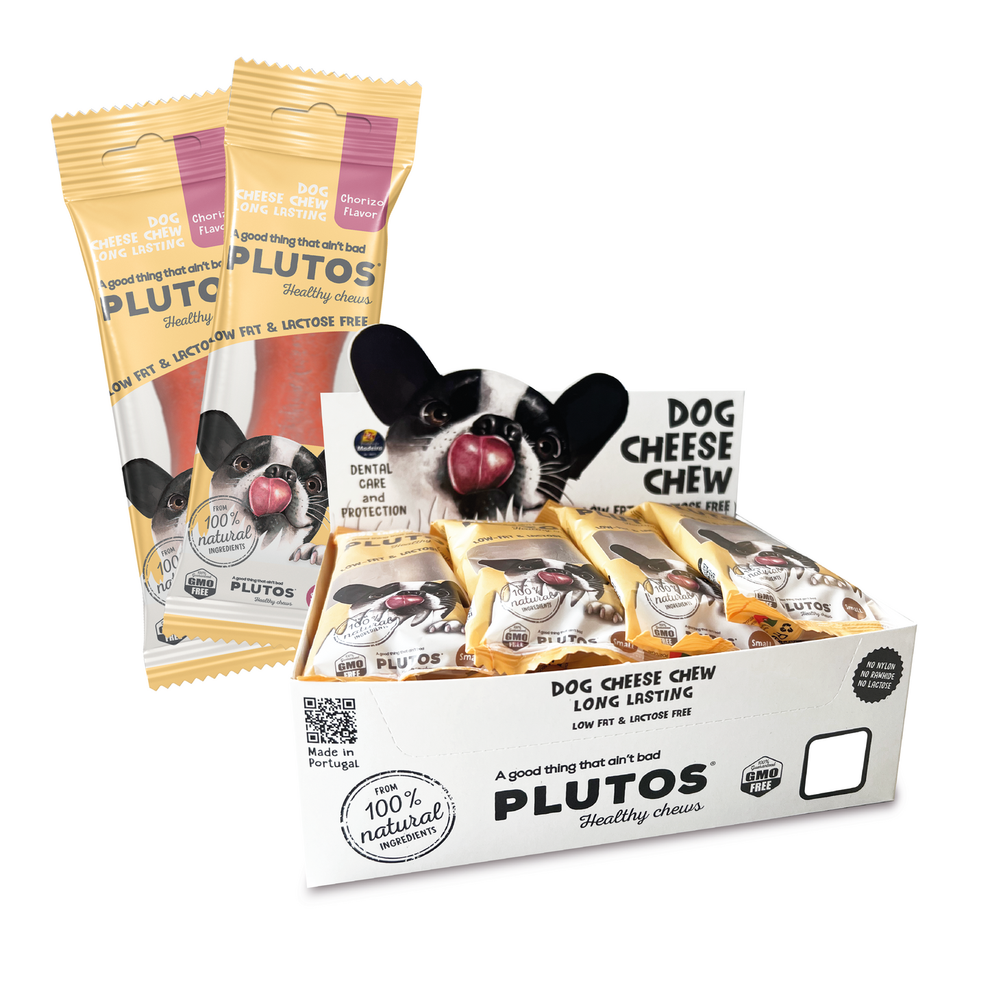Plutos Dog Cheese Chew | Box Small, Medium, Large & Extra Large