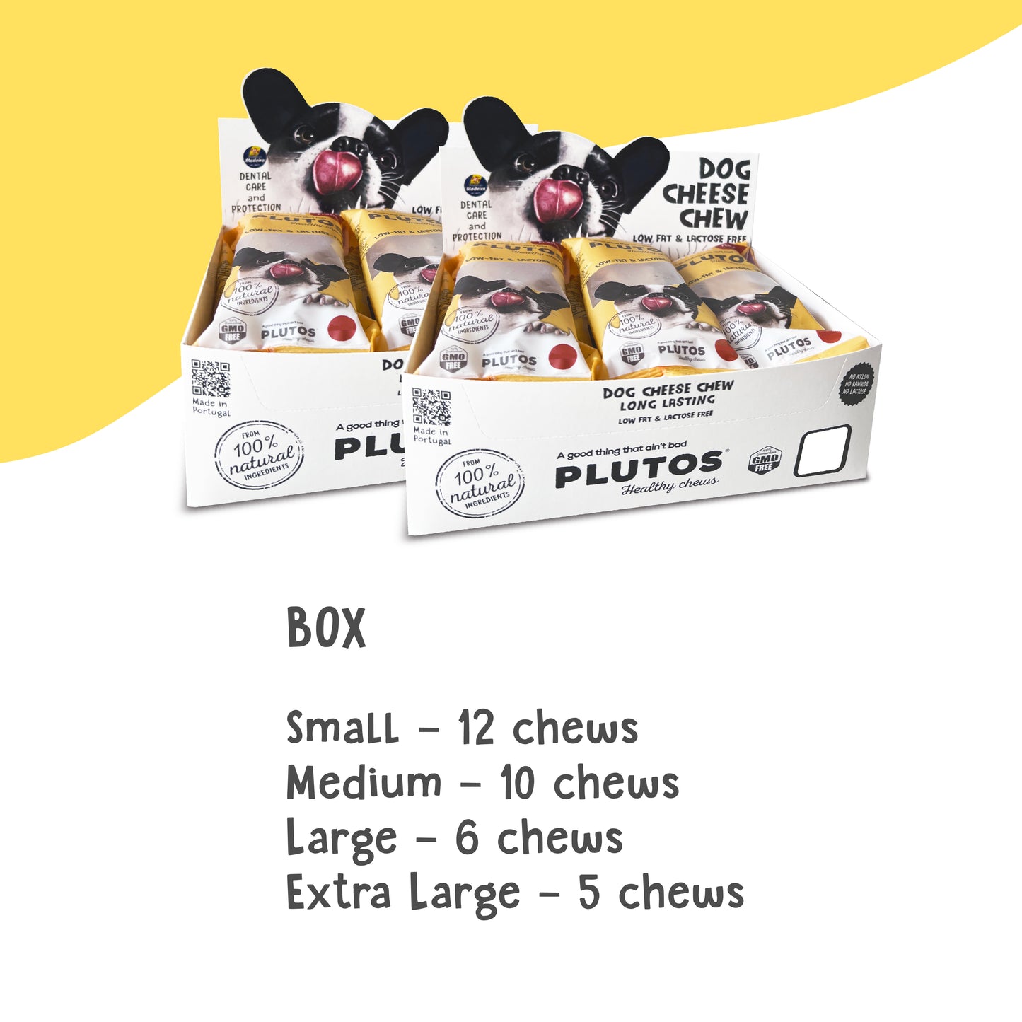 Plutos functional natural dog chew — brand asset